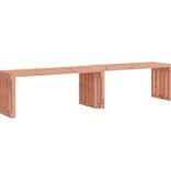 VidaXL Tuinbankje verlengbaar 212,5x40,5x45 cm massief douglashout