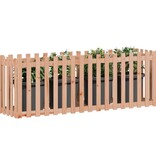 VidaXL Plantenbak verhoogd hekontwerp 200x50x70 cm massief douglashout