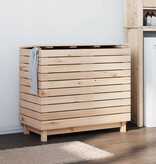 VidaXL Wasmand 88,5x44x76 cm massief grenenhout