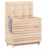 VidaXL Wasmand 88,5x44x76 cm massief grenenhout