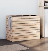 VidaXL Wasmand 88,5x44x66 cm massief grenenhout