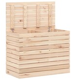 VidaXL Wasmand 88,5x44x66 cm massief grenenhout