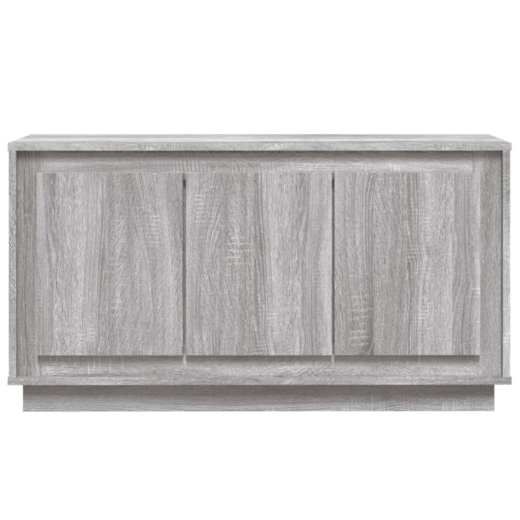VidaXL Dressoir 102x35x55 cm bewerkt hout grijs sonoma eikenkleurig