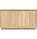 VidaXL Dressoir 102x35x55 cm bewerkt hout sonoma eikenkleurig