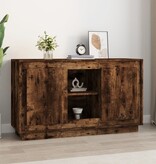 VidaXL Dressoir 102x35x60 cm bewerkt hout gerookt eikenkleurig