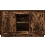 VidaXL Dressoir 102x35x60 cm bewerkt hout gerookt eikenkleurig