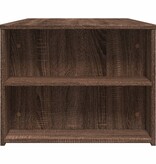 VidaXL Salontafel 102x55x42 cm bewerkt hout bruin eikenkleur