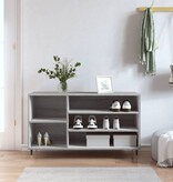 VidaXL Schoenenkast 102x36x60 cm bewerkt hout sonoma grijs