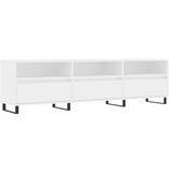 VidaXL Tv-meubel 150x30x44,5 cm bewerkt hout wit
