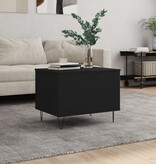 VidaXL Salontafel 60x44,5x45 cm bewerkt hout zwart