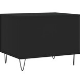 VidaXL Salontafel 60x44,5x45 cm bewerkt hout zwart