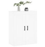 VidaXL Wandkast 69,5x34x90 cm bewerkt hout wit