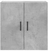 VidaXL Wandkast 60x31x60 cm bewerkt hout betongrijs