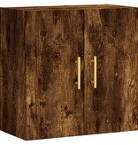 VidaXL Wandkast 60x31x60 cm bewerkt hout gerookt eikenkleurig