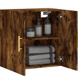 VidaXL Wandkast 60x31x60 cm bewerkt hout gerookt eikenkleurig