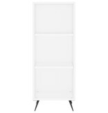 VidaXL Schappenkast 34,5x32,5x90 cm bewerkt hout wit