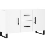 VidaXL Dressoir 100x36x60 cm bewerkt hout wit