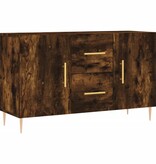 VidaXL Dressoir 100x36x60 cm bewerkt hout gerookt eikenkleurig