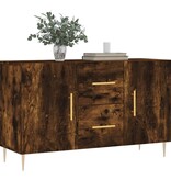 VidaXL Dressoir 100x36x60 cm bewerkt hout gerookt eikenkleurig