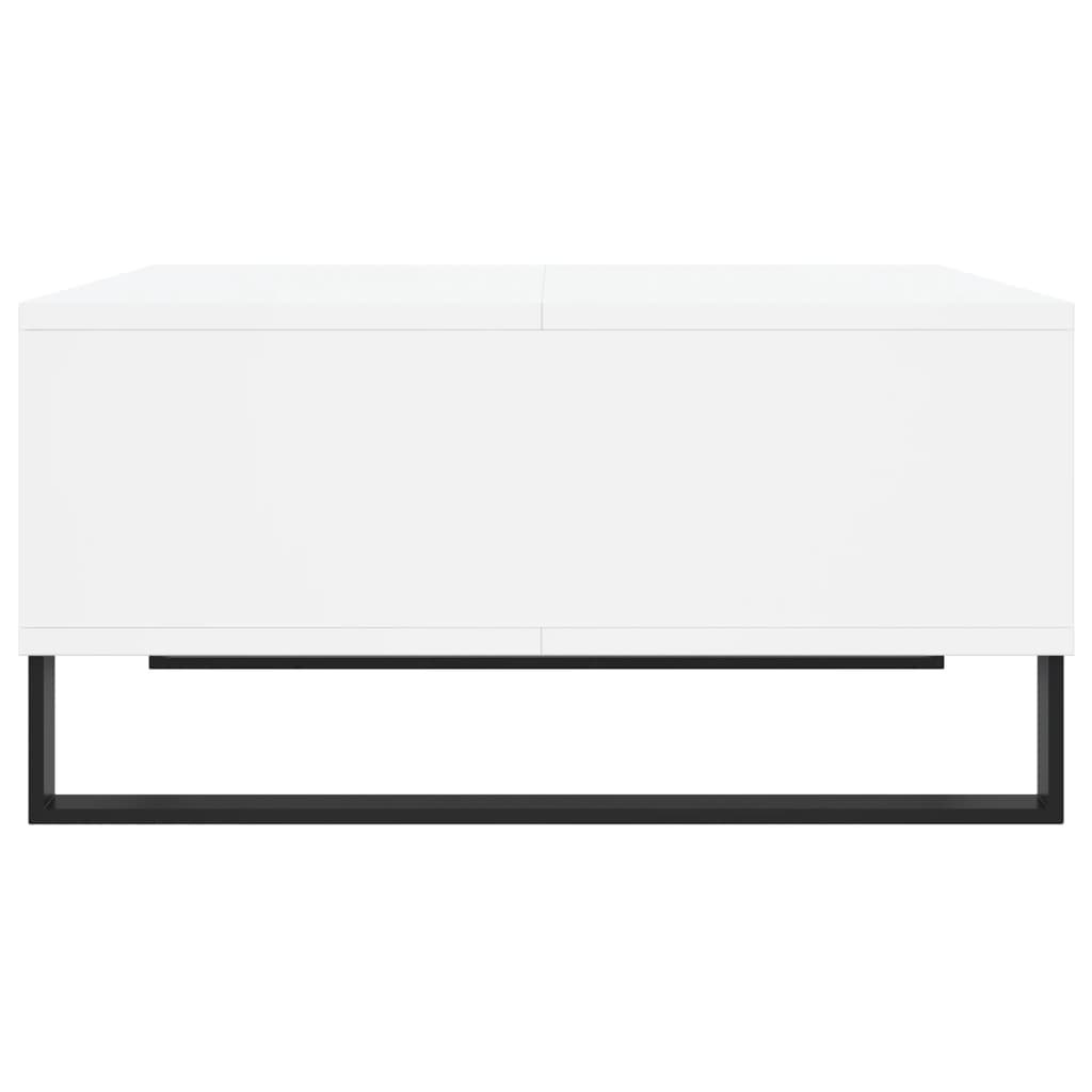 VidaXL Salontafel 60x60x30 cm bewerkt hout wit