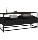 VidaXL Tv-meubel 100x35x45 cm bewerkt hout zwart