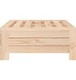 VidaXL Parasolvoetbedekking massief grenenhout