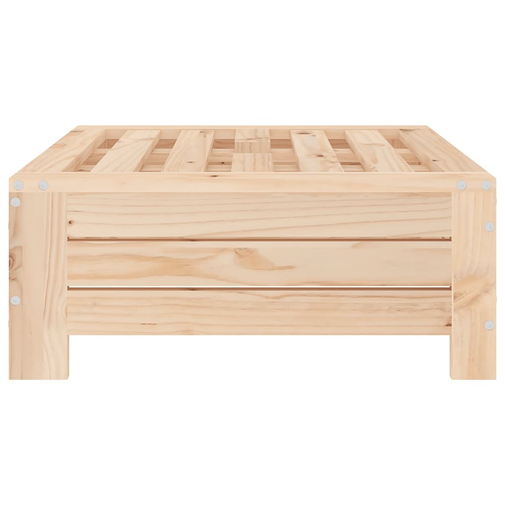 VidaXL Parasolvoetbedekking massief grenenhout