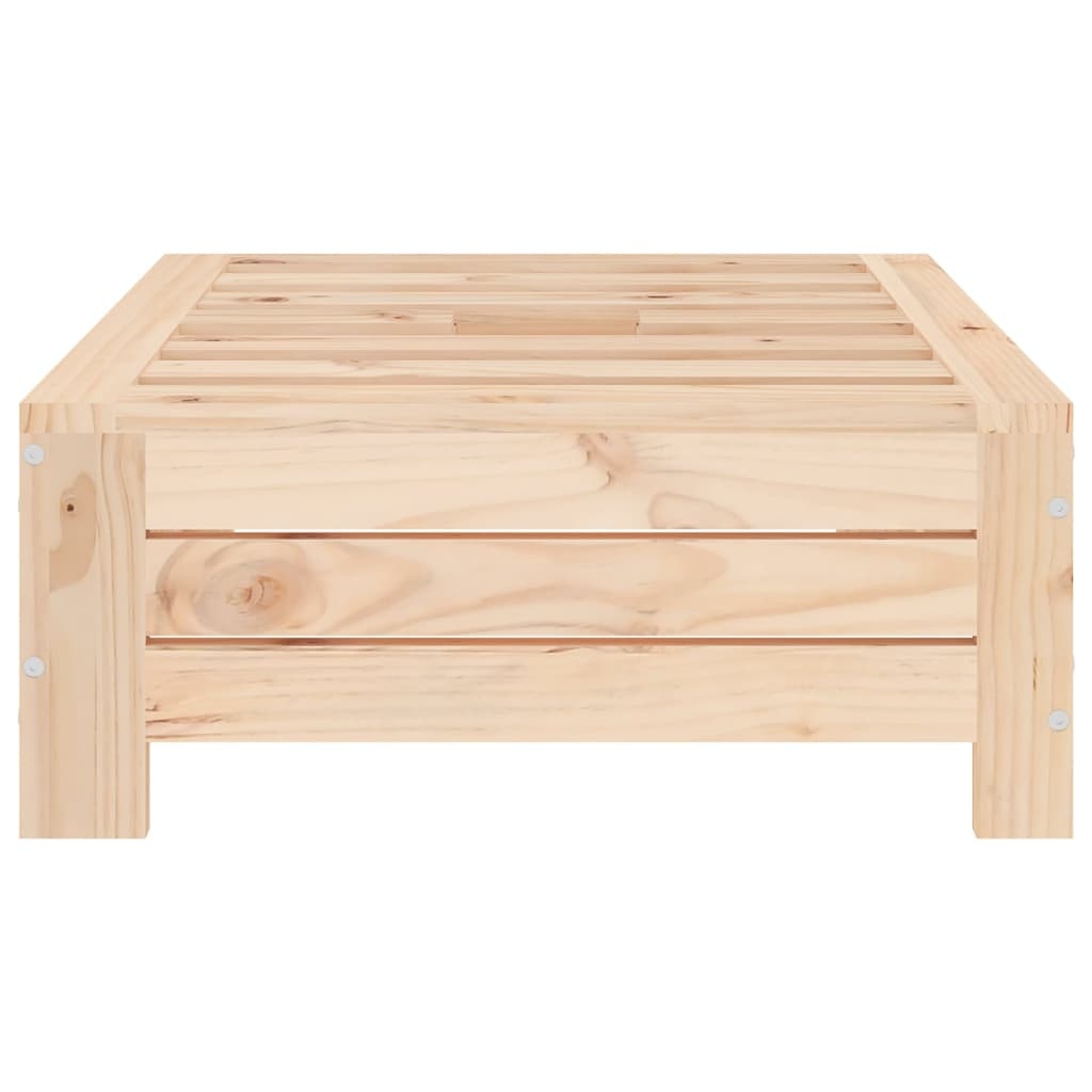 VidaXL Parasolvoetbedekking massief grenenhout