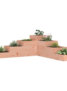 VidaXL Plantenbak 4-laags 106x104,5x36 cm douglashout