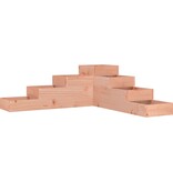 VidaXL Plantenbak 4-laags 106x104,5x36 cm douglashout