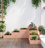 VidaXL Plantenbak 4-laags 106x104,5x36 cm douglashout