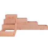VidaXL Plantenbak 4-laags 106x104,5x36 cm douglashout