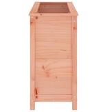 VidaXL Plantenbak verhoogd 119,5x40x78 cm massief douglashout