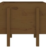 VidaXL 810552  Plantenbak 62x50x57 cm massief grenenhout honingbruin