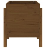 VidaXL 810552  Plantenbak 62x50x57 cm massief grenenhout honingbruin
