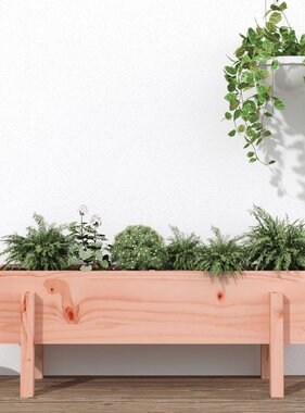 VidaXL Plantenbak verhoogd 101x30x38 cm massief douglashout