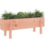 VidaXL Plantenbak verhoogd 101x30x38 cm massief douglashout