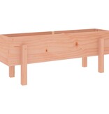 VidaXL Plantenbak verhoogd 101x30x38 cm massief douglashout