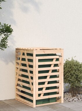 VidaXL Containerberging 84x90x128,5 cm massief grenenhout