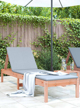 VidaXL Ligbed 199,5x60x74 cm massief douglashout