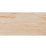 VidaXL Tafelblad rechthoekig 110x60x2,5 cm massief grenenhout