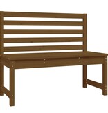 VidaXL Tuinbank 109 cm massief grenenhout honingbruin
