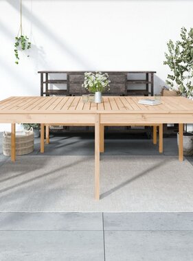 VidaXL Tuintafel 203,5x100x76 cm massief grenenhout