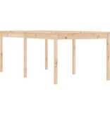 VidaXL Tuintafel 203,5x100x76 cm massief grenenhout