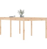 VidaXL Tuintafel 203,5x100x76 cm massief grenenhout