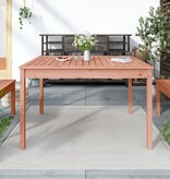 VidaXL Tuintafel 121x82,5x76 cm massief douglashout