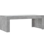 VidaXL Salontafel 102x50x36 cm bewerkt hout betongrijs