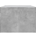 VidaXL Salontafel 102x50x36 cm bewerkt hout betongrijs