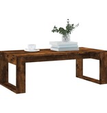 VidaXL Salontafel 102x50x35 cm bewerkt hout gerookt eikenkleurig