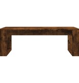 VidaXL Salontafel 102x50x35 cm bewerkt hout gerookt eikenkleurig